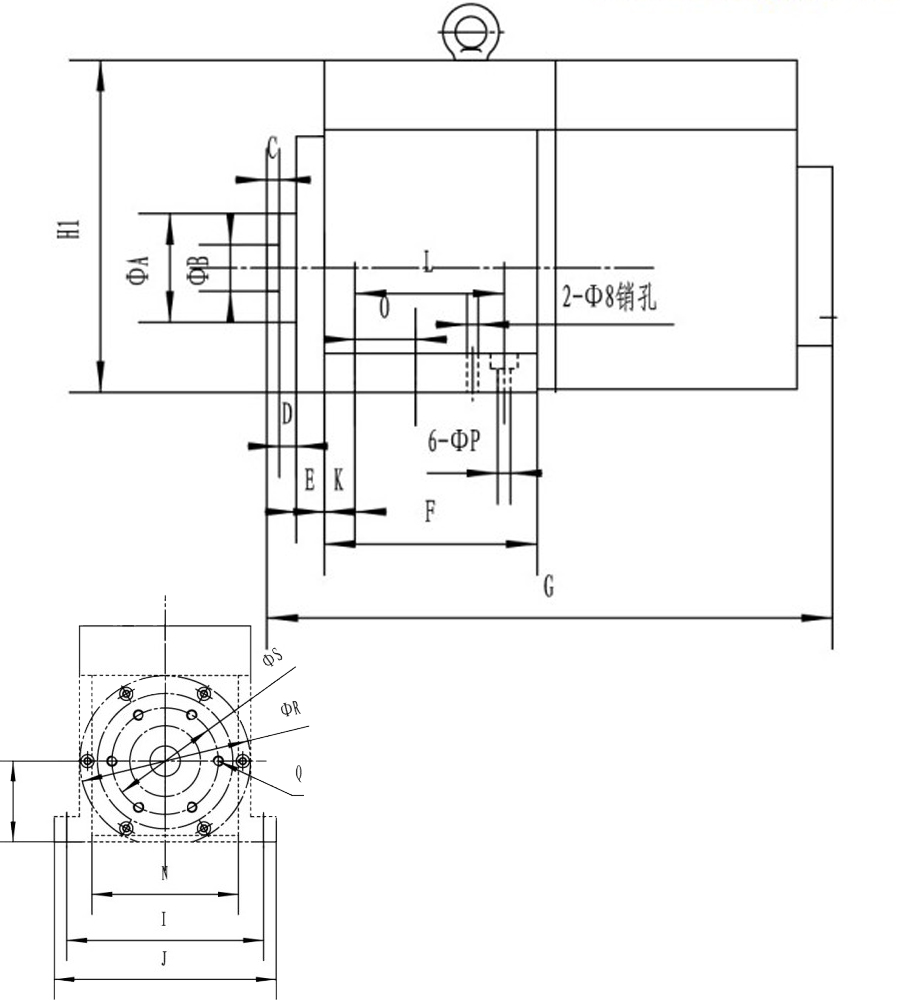 Схема револьверной головки AK3063X6J-L1